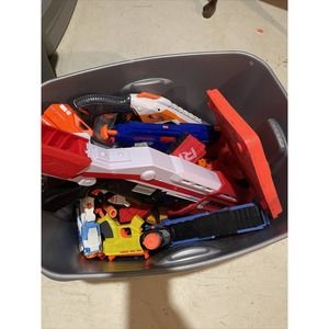 GIANT NERF Gun Lot as pictued - bucket not included FORTNITE great deal gift